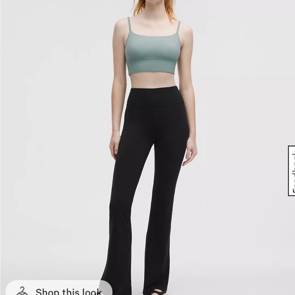 lululemon athletica Black Boot Cut Flare Pants